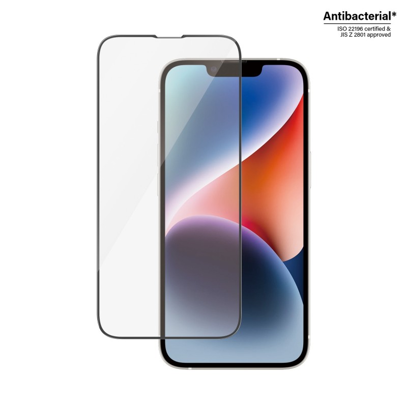 PanzerGlass Apple iPhone 13/Pro/14 Rahmenfarbe schwarz